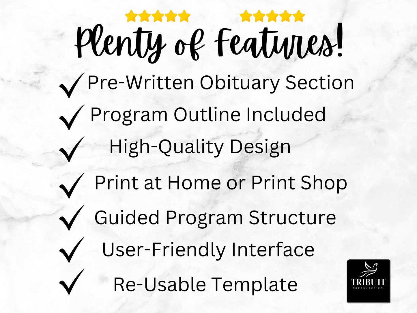 Editable Canva Funeral Program Template | Feminine Blue | 4-Page 11x17 Bi-fold | Memorial Keepsake | Rest in Peace | Canva Template