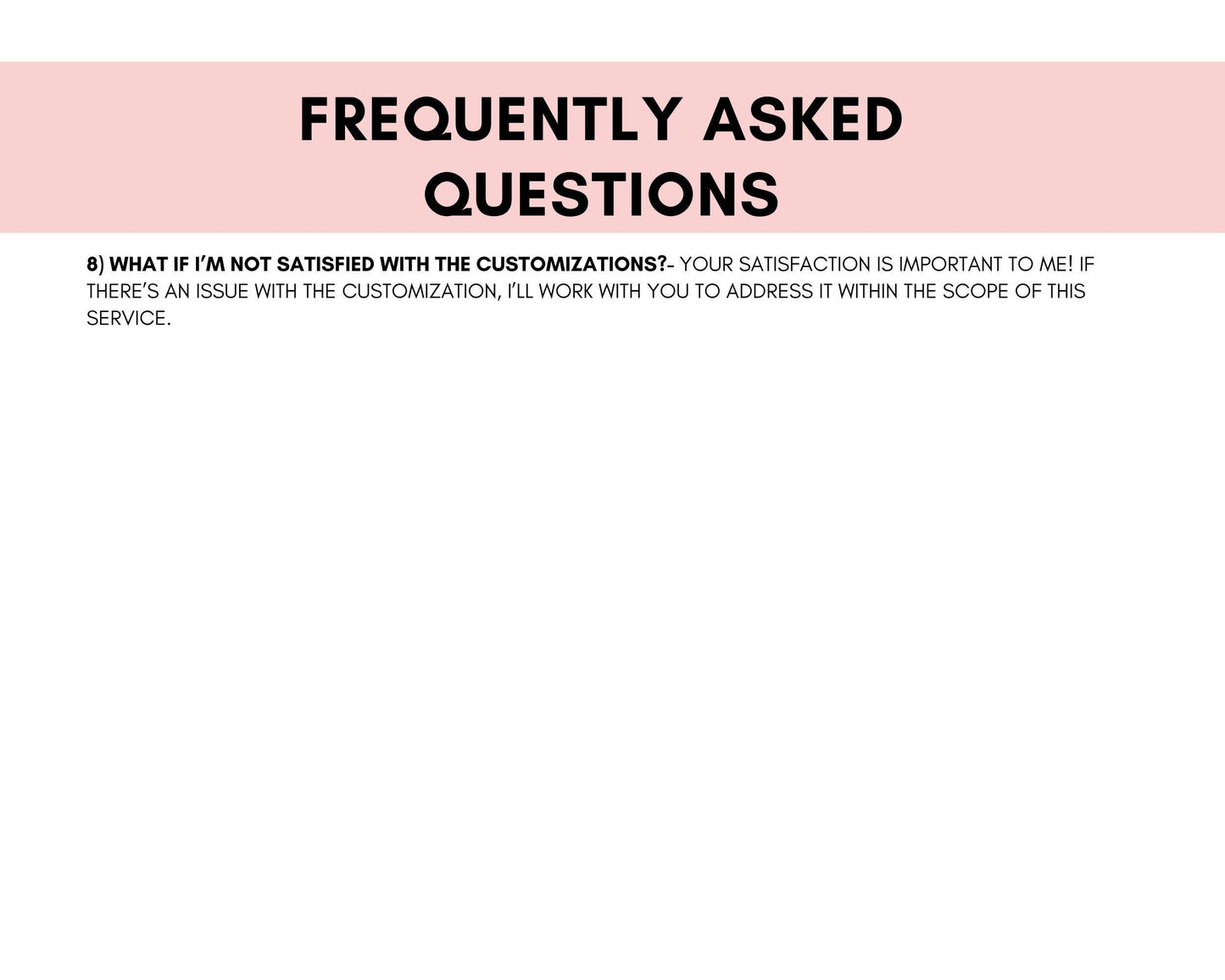 Add-On: Basic Template Customization Service for Funeral Programs – Image Placement, Background Color Changes, and Text Formatting