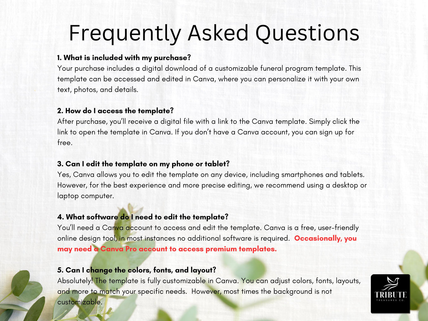 8 Page | 8.5x11 bi-fold |  Light Green Funeral Program, Obituary Program, Memorial Program, Celebration Of Life Program In Loving Memory - FAQ1